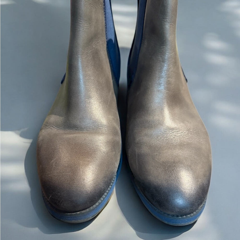 PIKOLINOS PUERTOLLANO Flat ankle boots with elastic closure for women. - Picture 4 of 8